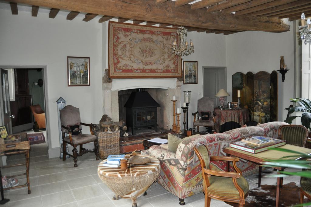 Отель Manoir De La Riviere Saint-Louet-sur-Seulles Экстерьер фото