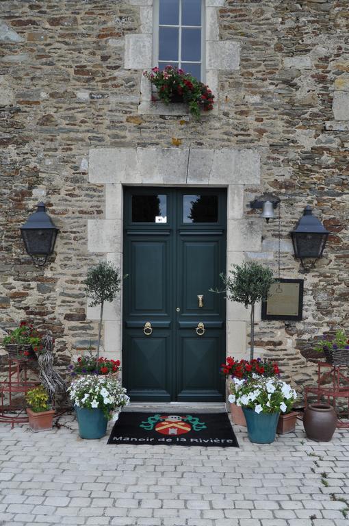 Отель Manoir De La Riviere Saint-Louet-sur-Seulles Экстерьер фото